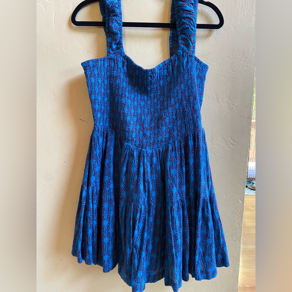 Smock top Free People summer dress - Picture 4 of 7